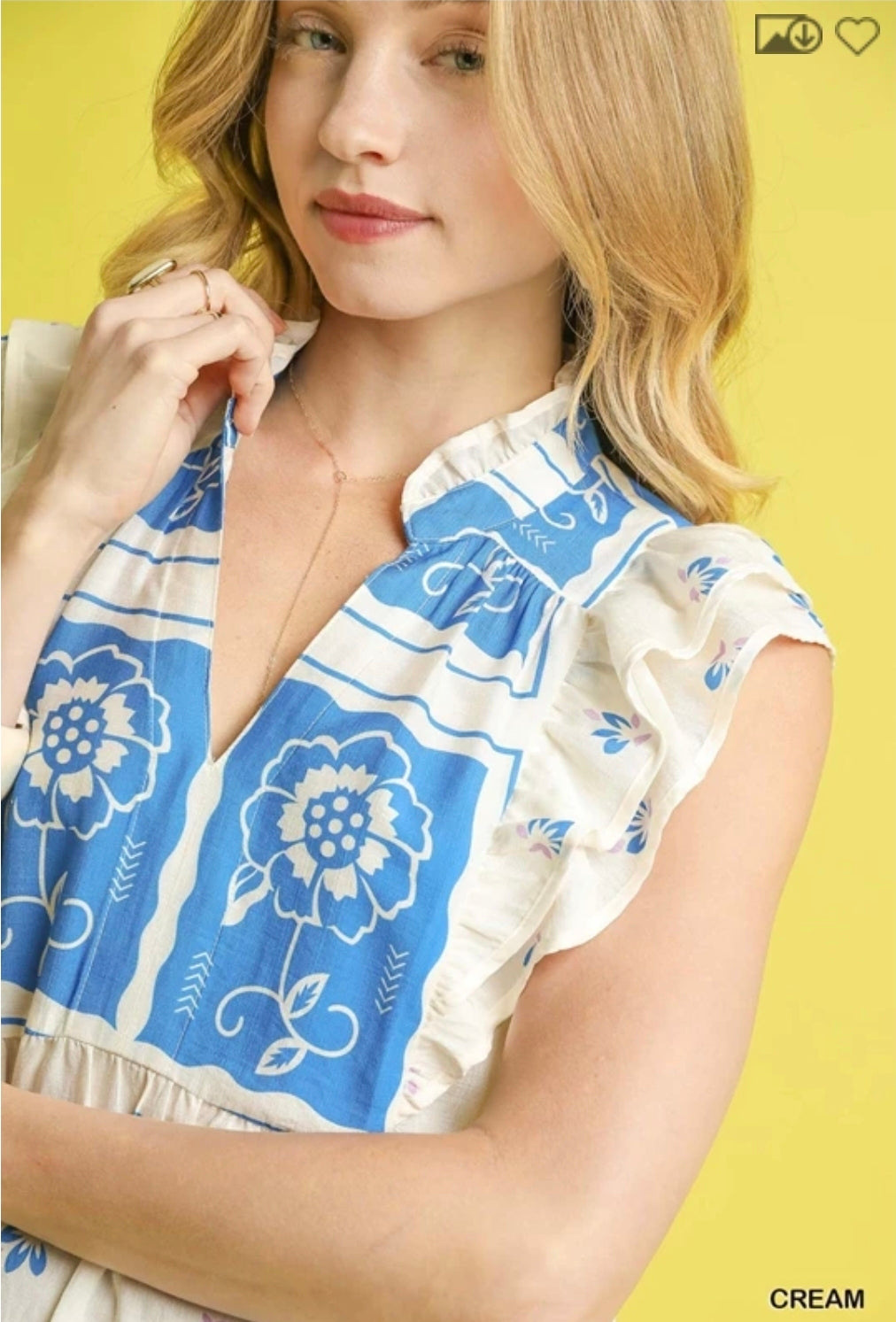 Floral Tiered babydoll dress