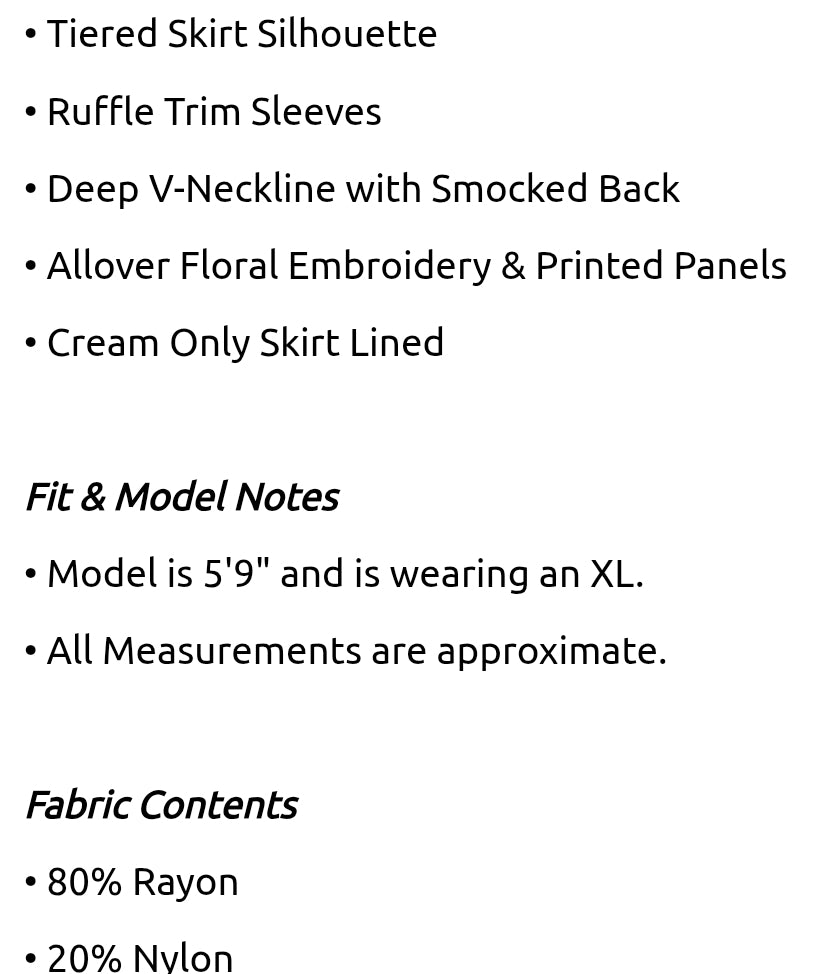 Floral Tiered ruffle midi dress