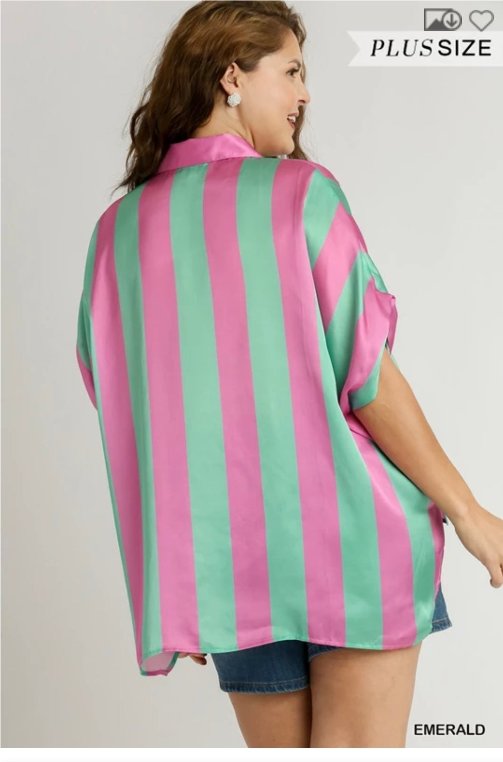 Striped oversized high low top