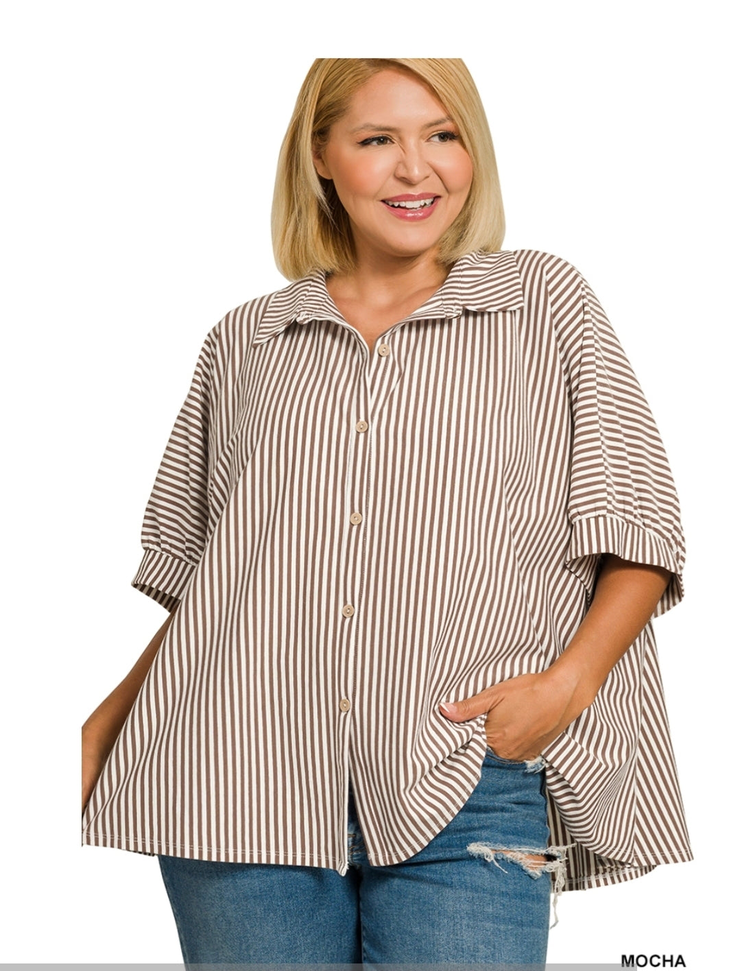 Top plus oversized