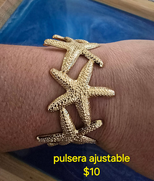 Pulsera ajustable Estrella de mar