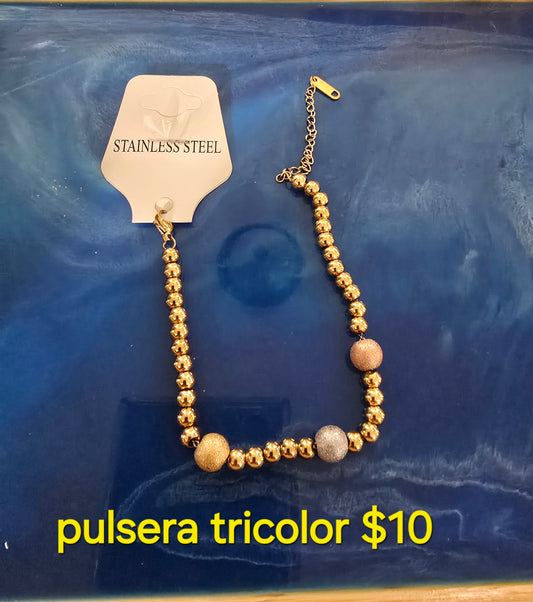 Tricolor bracelet