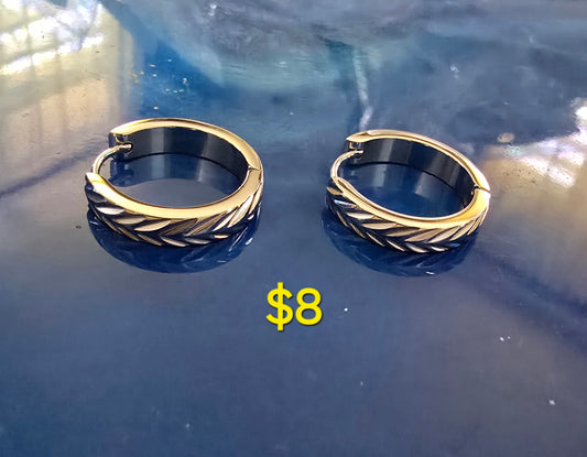 Circular Earrings silver