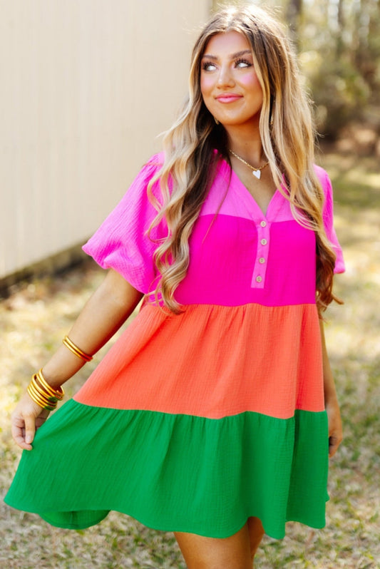 Multicolor dress