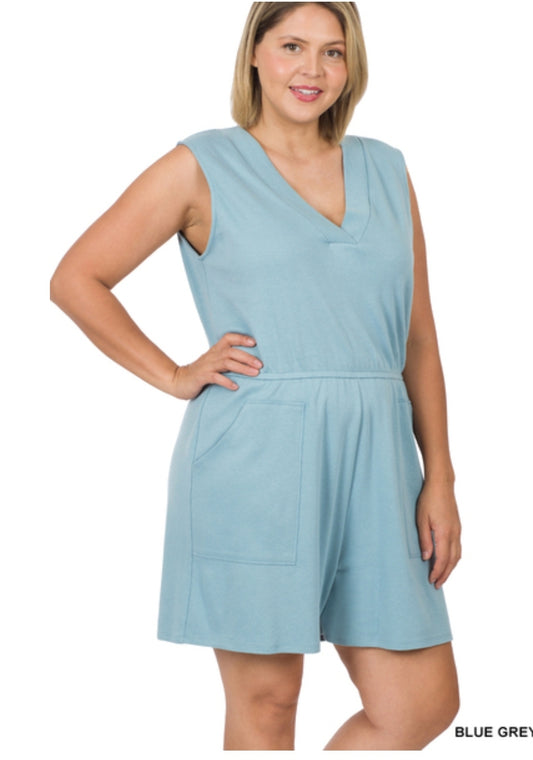 Plus size romper