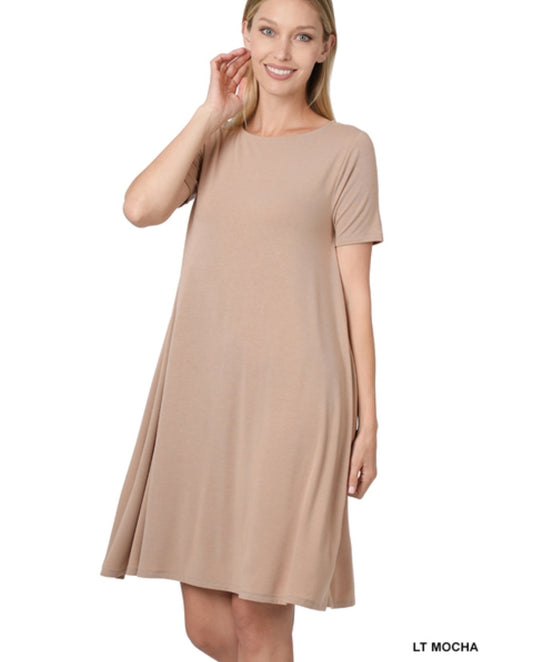 Lt Mocha dress