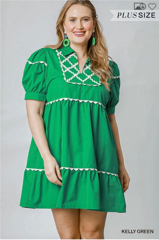 Babydoll mini dress