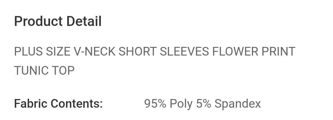 Plus size v neck flower print top