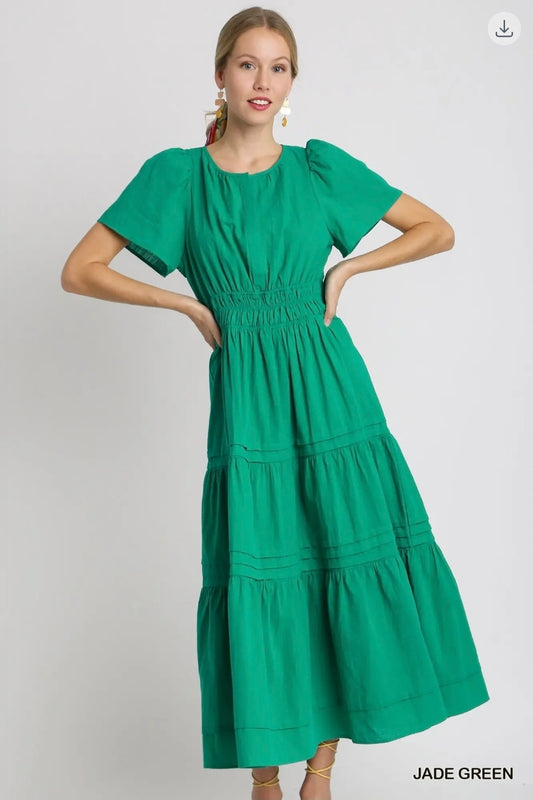 Tiered maxi dress