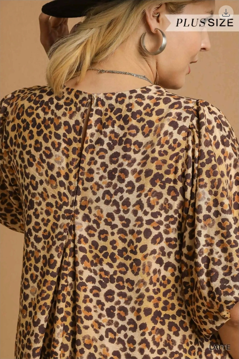 Leopard print dress