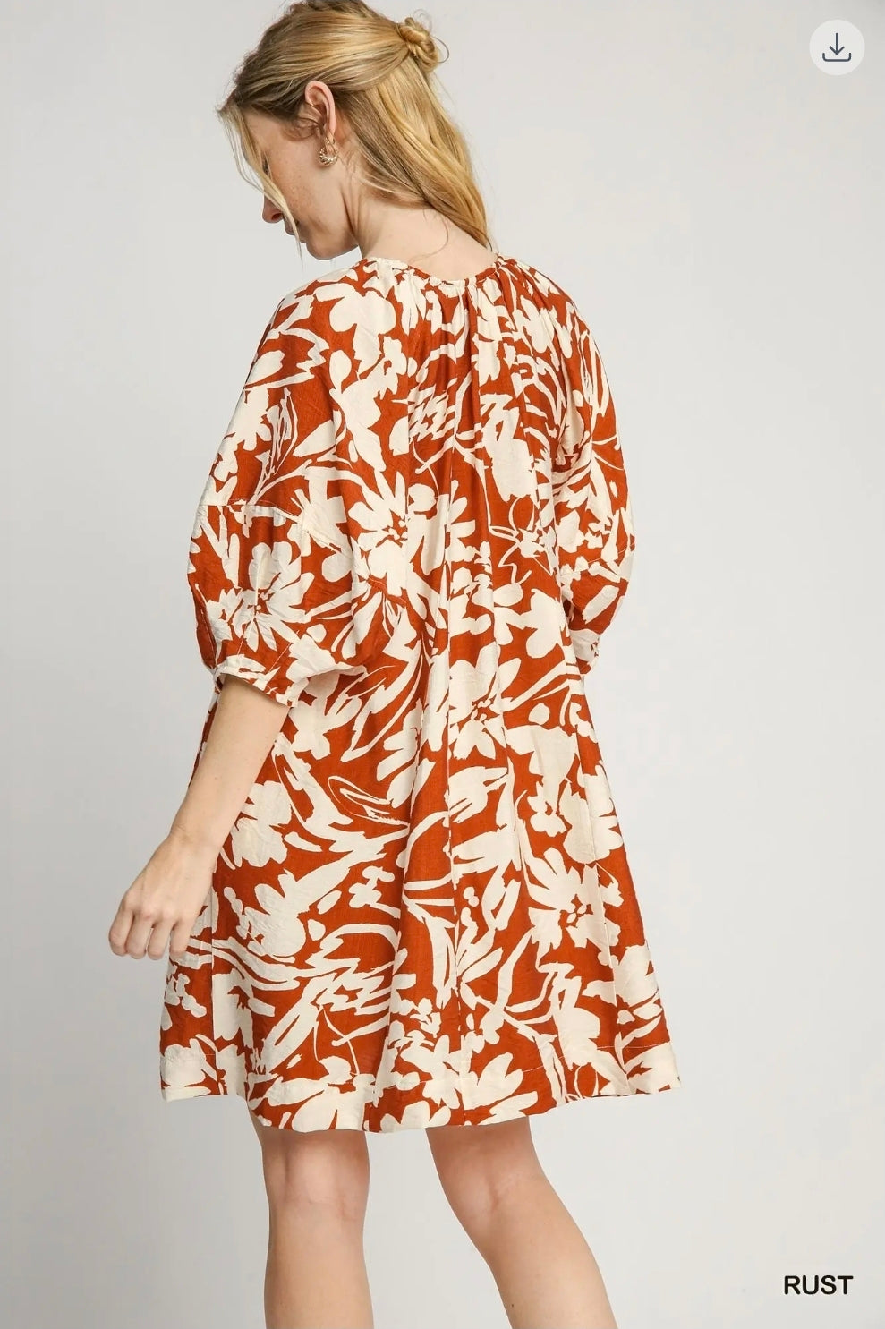 Two tone dress