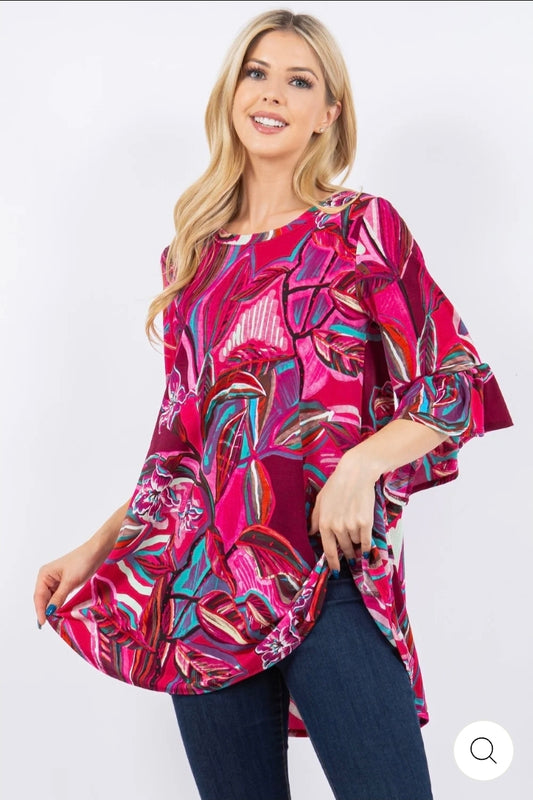 Plus size tunic