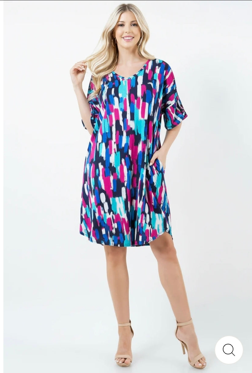 Plus size dress
