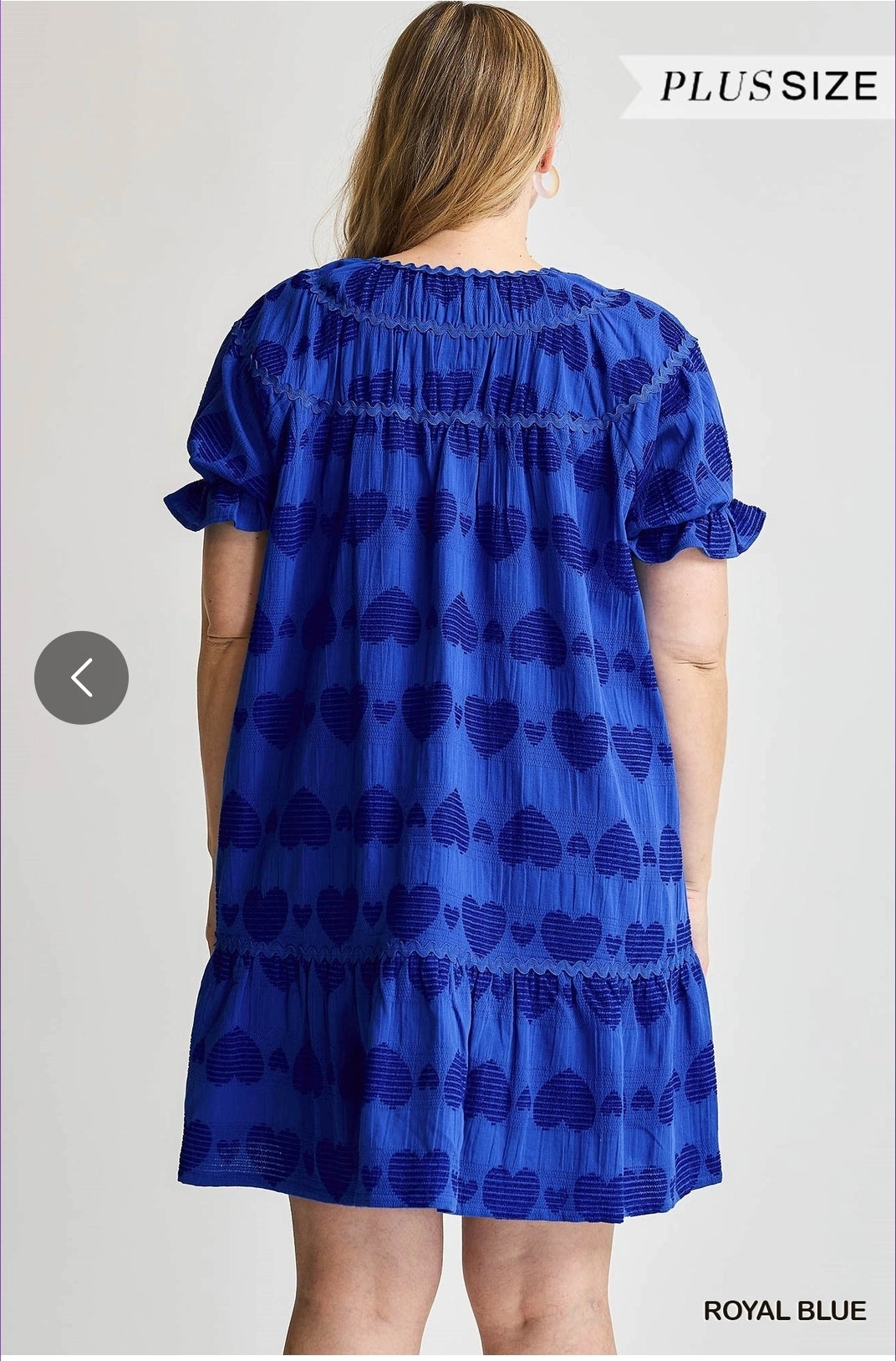 Sweetheart ruffle babydoll dress