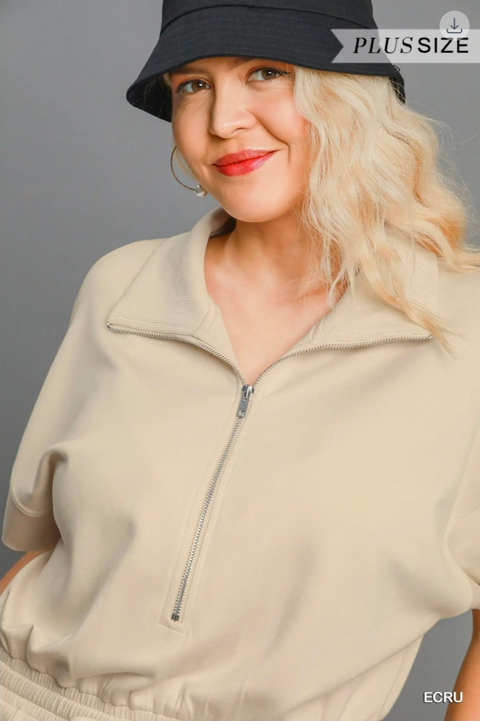 Luxenit on the go zip up romper
