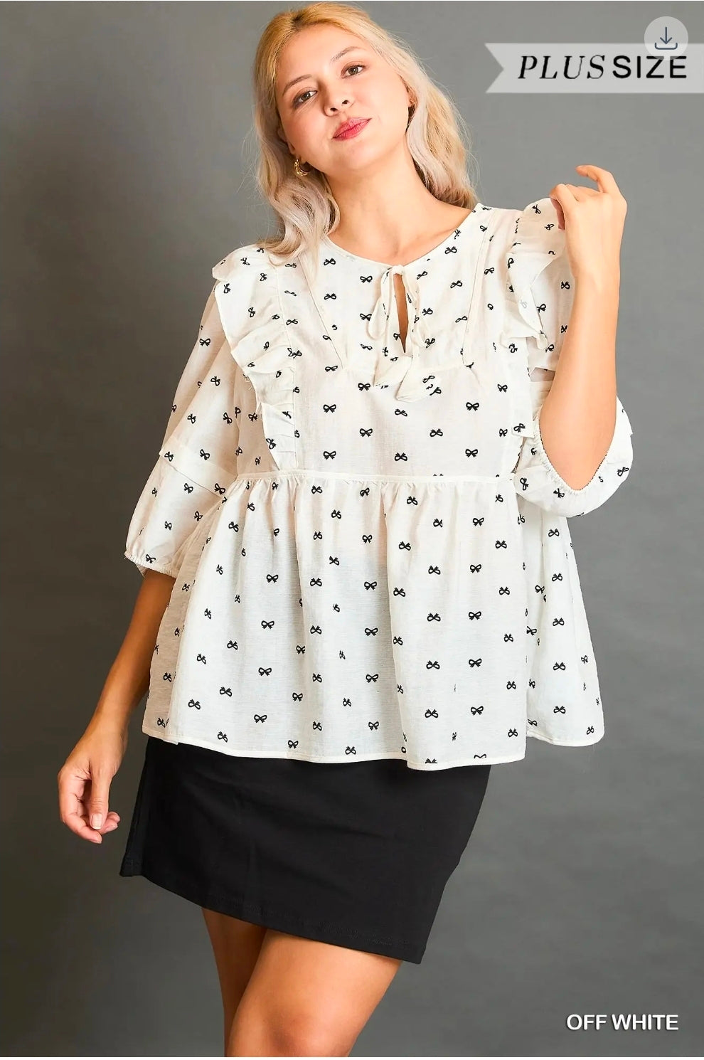 Off white blouse