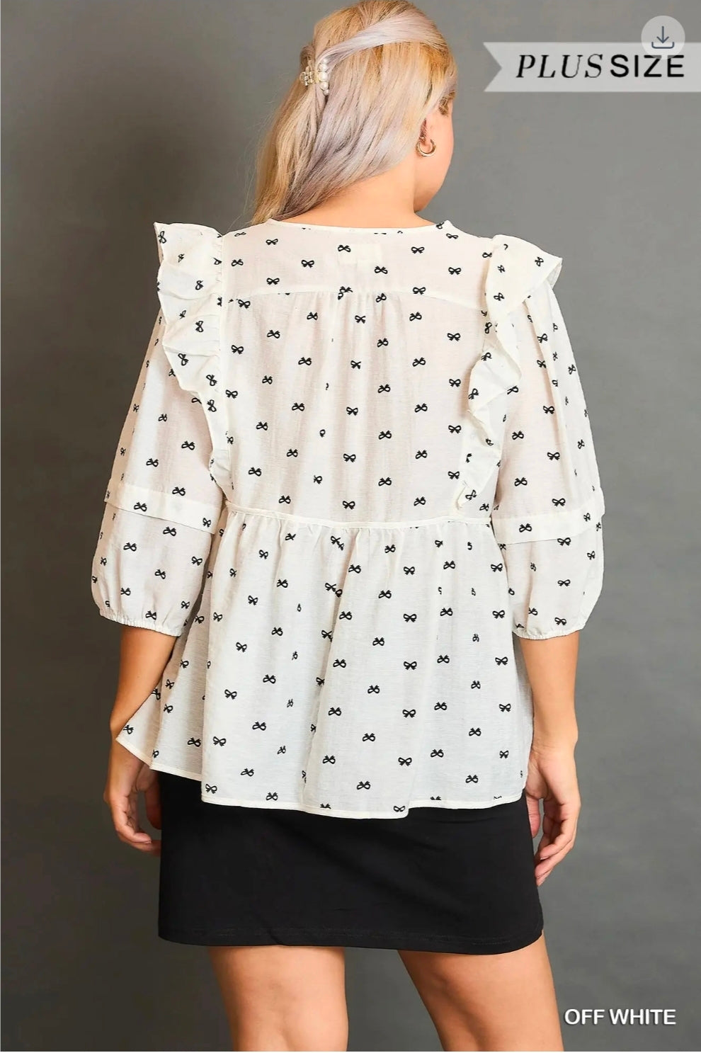 Off white blouse