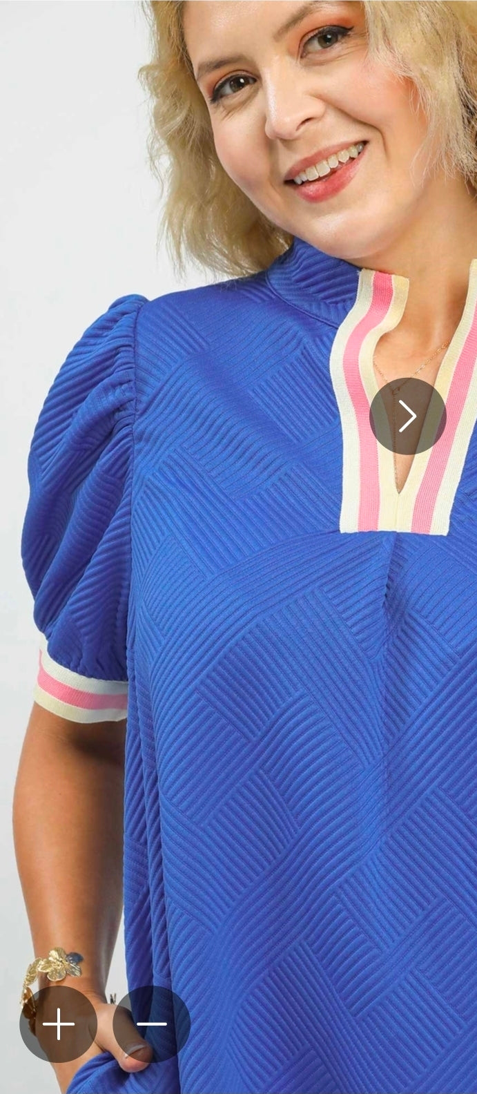 Solid jacquard stripe band mini dress