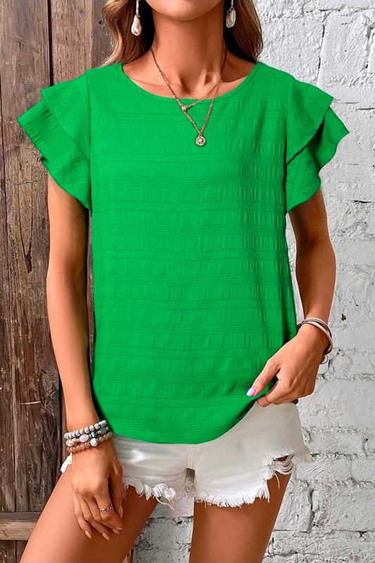Dark green top