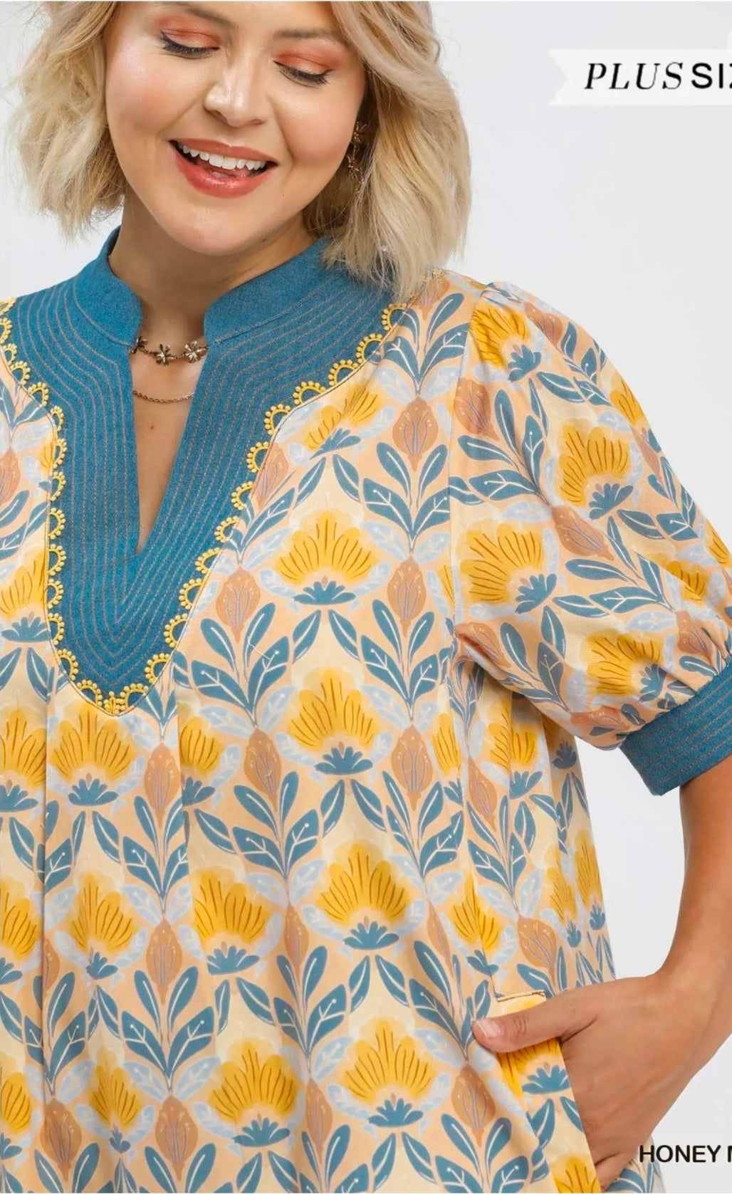 Mix tile dress