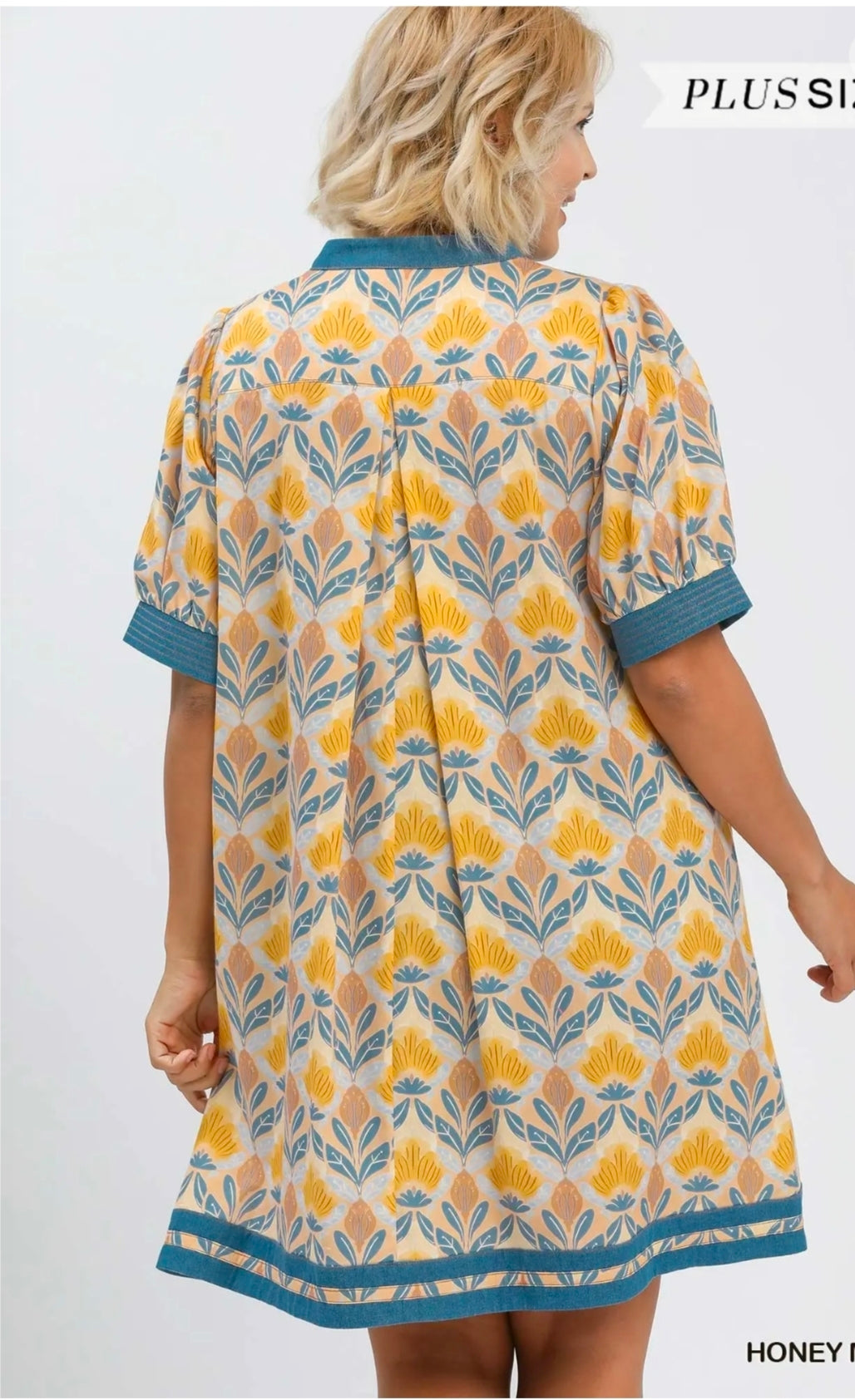 Mix tile dress