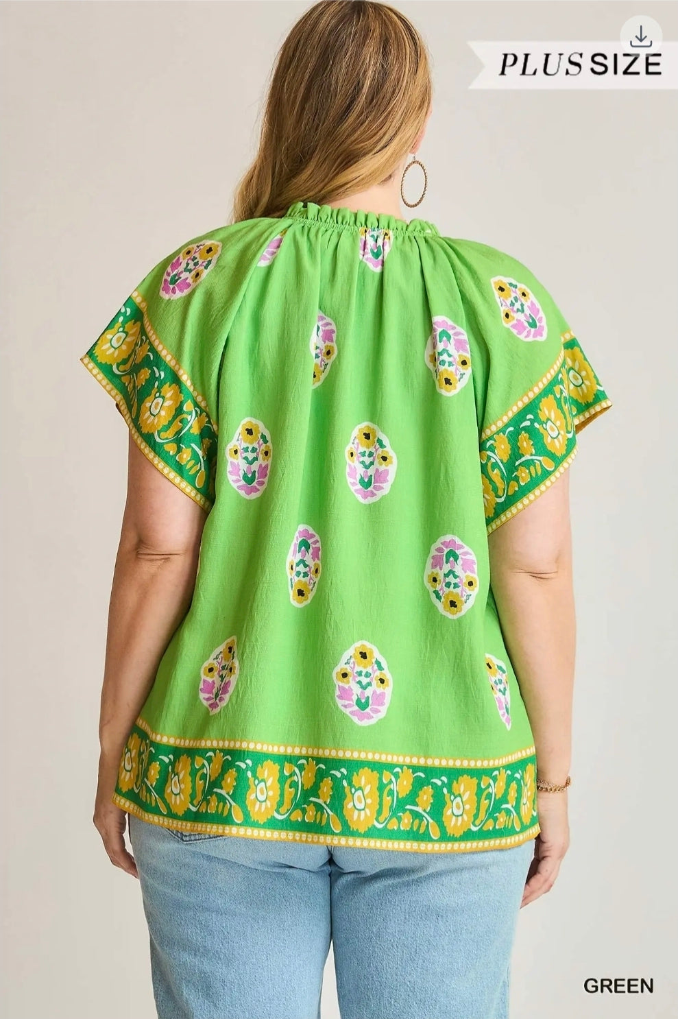 Boho border top