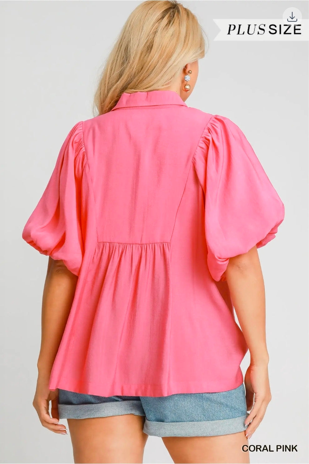 Bubble sleeve top